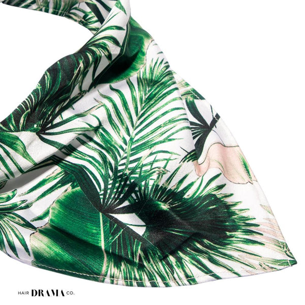 Tropical Headscarf Headband with elastic
