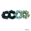 Oriental Satin Scrunchies - Set of 4
