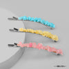 Marble Hair Pins - Set of 3 - Pastel
