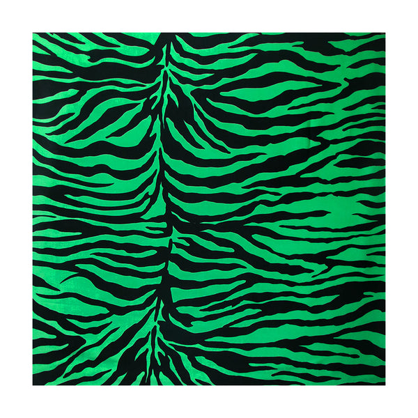 Zebra Patterned Bandana Scarf Headband