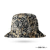 Kids Tropical Velvet Print Bucket Hat