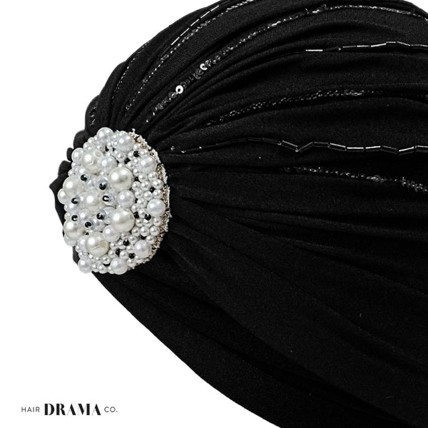 Embellished Turban - Black