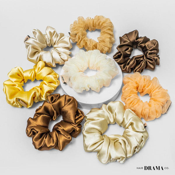 Fall Srunchies Set- Set of 8