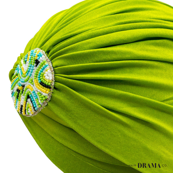 Turban - Lime Green