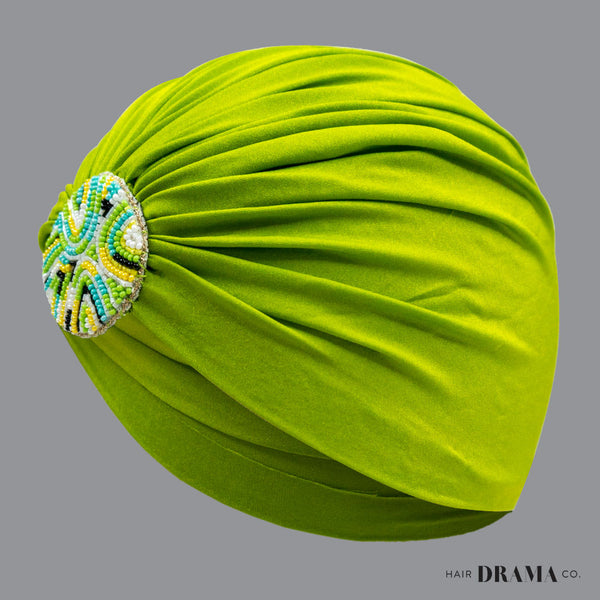 Turban - Lime Green
