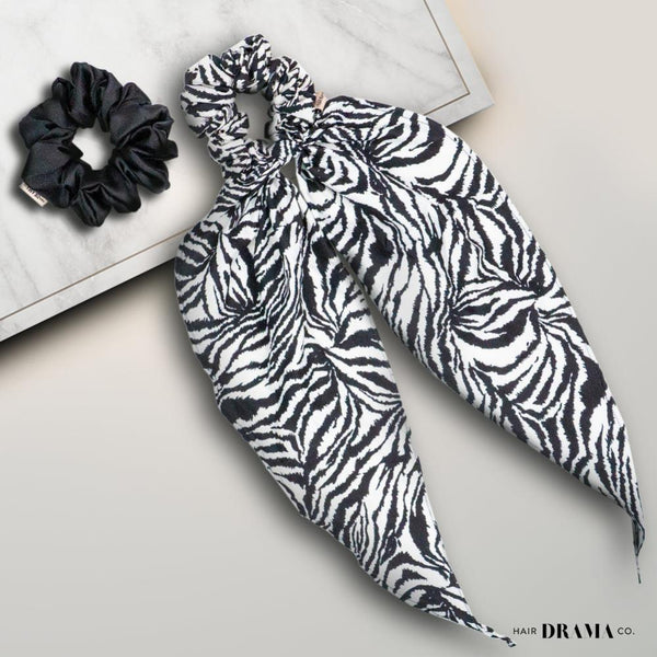 Leopard Print Scrunchies - Set of 2