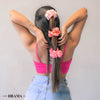 Rose Satin Scrunchies - Set of 3