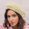 HDC X Emily In Paris Off-White Beret with Pearl Embellishment
