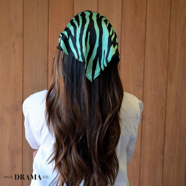 Zebra Headscarf Headband with elastic