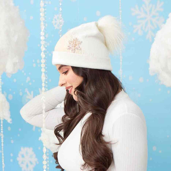 Snowflakes Beanie