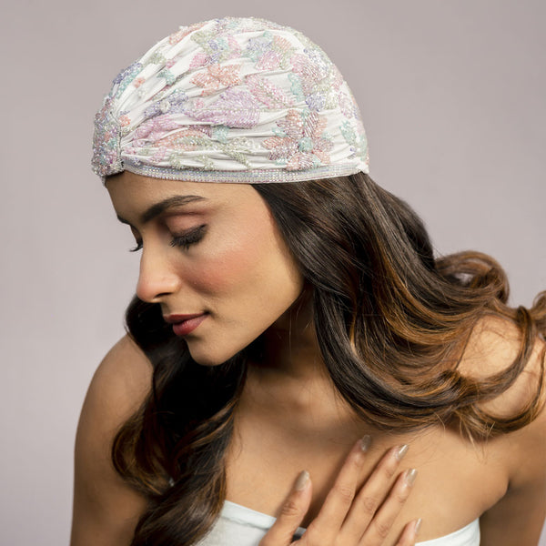 Floral Embellished Turban - Multi