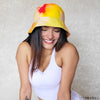 Tie-Dye Bucket Hat - Orange & Yellow