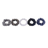 Luxury Scrunchies Set of 5 with Free Pouch - Neutral Gift Set