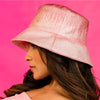 Crystal Bucket Hat - Shades of Pink