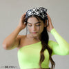 Monochrome Headscarf Headband with elastic