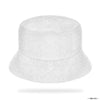 Crystal Bucket Hat - White