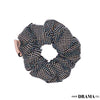 Black Scrunchie - Holographic Crystals (Hot Fix)
