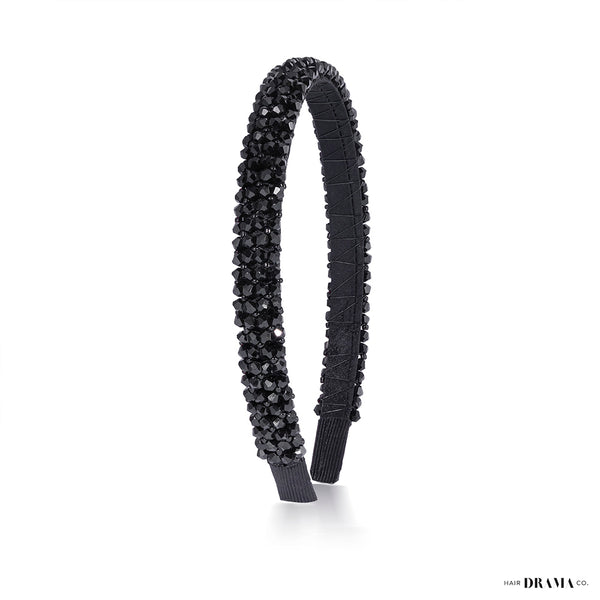 Halloween Gift Box with 1 Crystal Beaded Hair Band, 3 Crystal Hair Pins & 2 Scrunchies