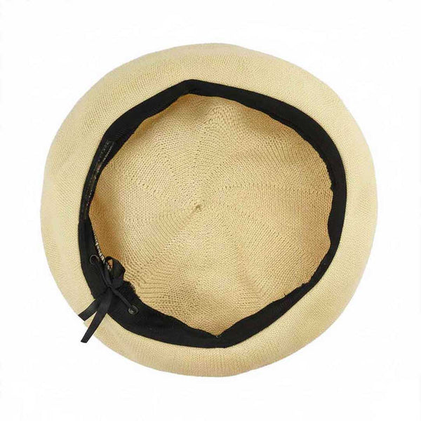 Off-white Wool Beret