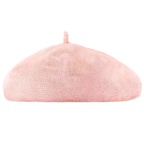 Pink Wool Beret