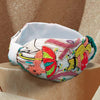 Nutty Love Knotted Headband-White & Yellow