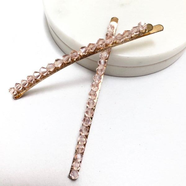Pastel Crystal Pins