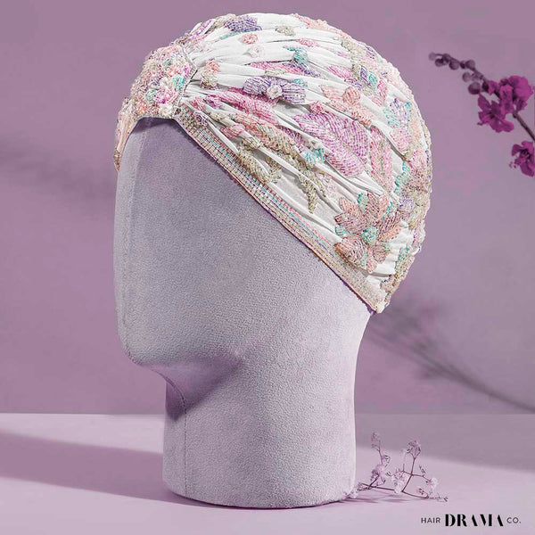 Floral Embellished Turban - Multi