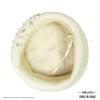 HDC X Emily In Paris White Beret with Pearls, Crystals & Heart Charm
