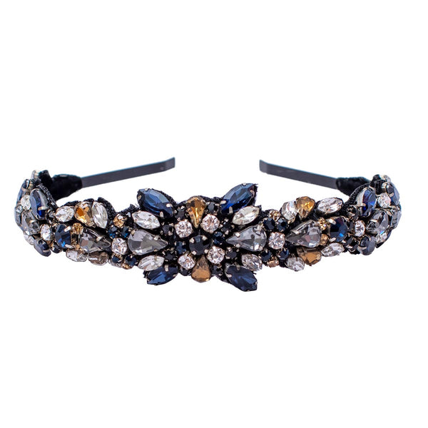 Rosemary Headband -Dark Blue