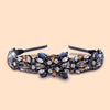 Rosemary Headband -Dark Blue