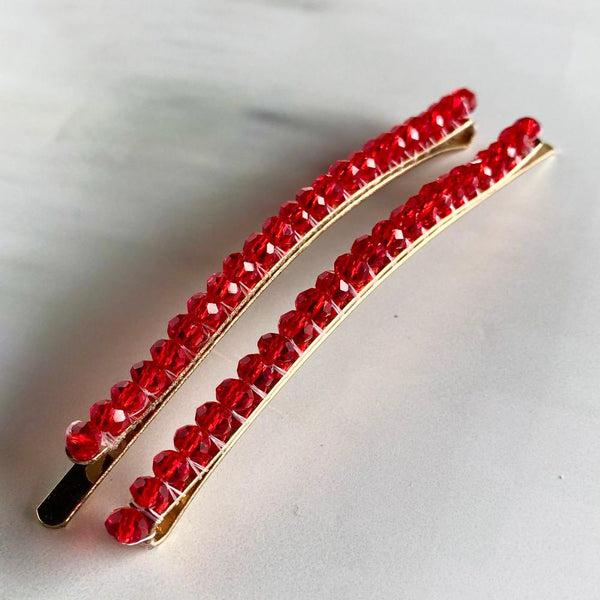 Red Crystal Pin