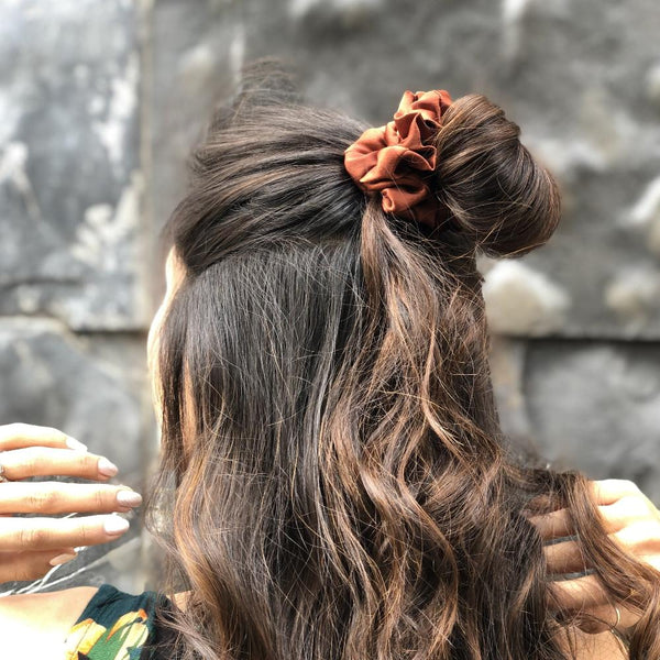 Neutral Scrunchies- II - Set of 3