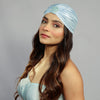 Metallic Turban - Cadet Grey