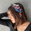 Swan Knotted Headband - Black
