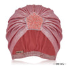 Metallic Turban - Pink