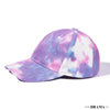Tie-Dye Baseball Cap - Purple & White