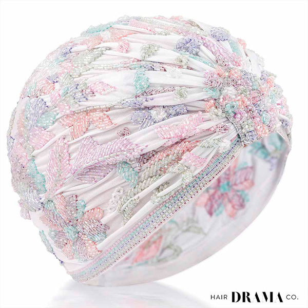 Floral Embellished Turban - Multi