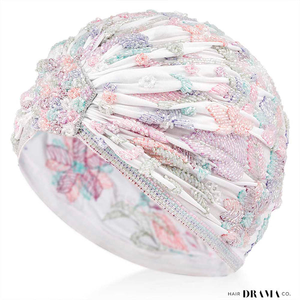 Floral Embellished Turban - Multi