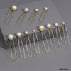Set of 12 Pearl Embellished Pins