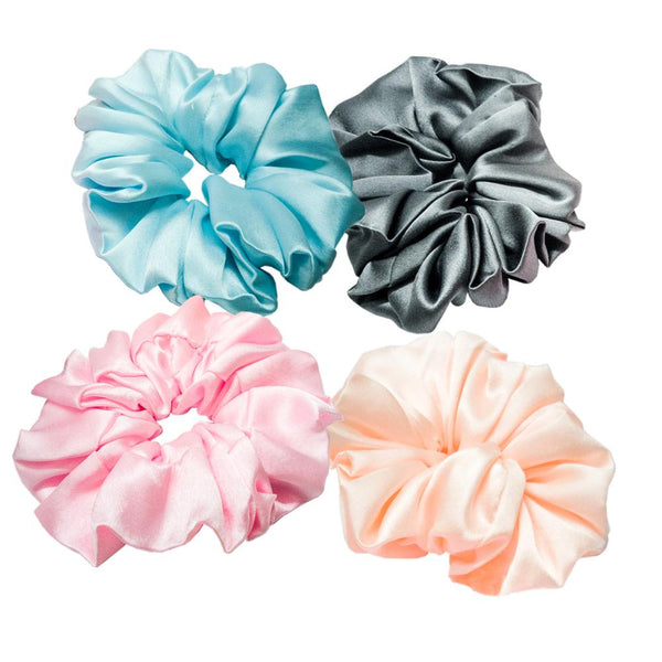Pastel Scrunchies Set- Set of 4