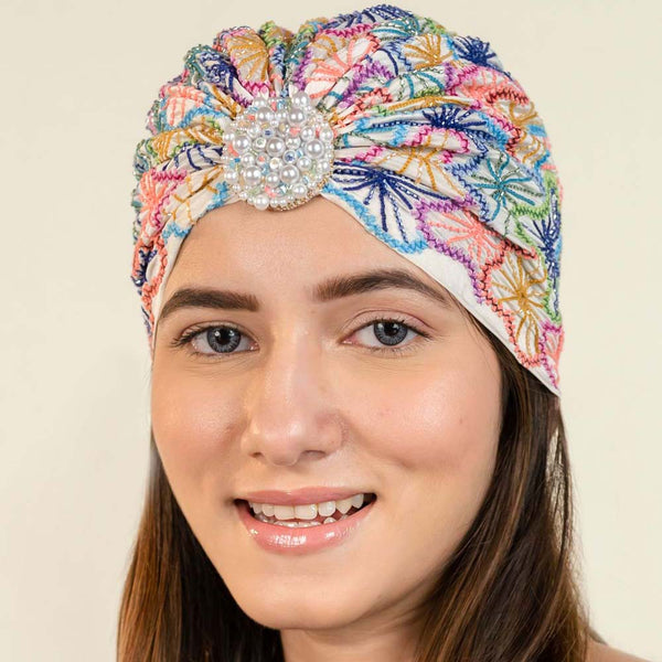 Embellished Turban - Multi