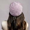 Lilac Turban - Silver Crystals