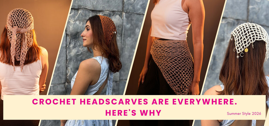 Crochet Headscarves Are Everywhere. Here's Why