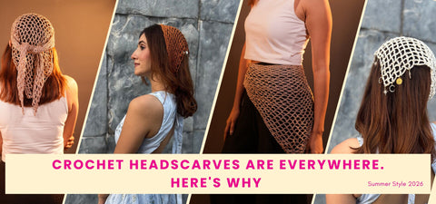 Crochet Headscarves Are Everywhere. Here's Why