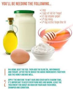 Yogurt Hair Mask Benefits + 7 Easy DIY Recipes - Everything Pretty
