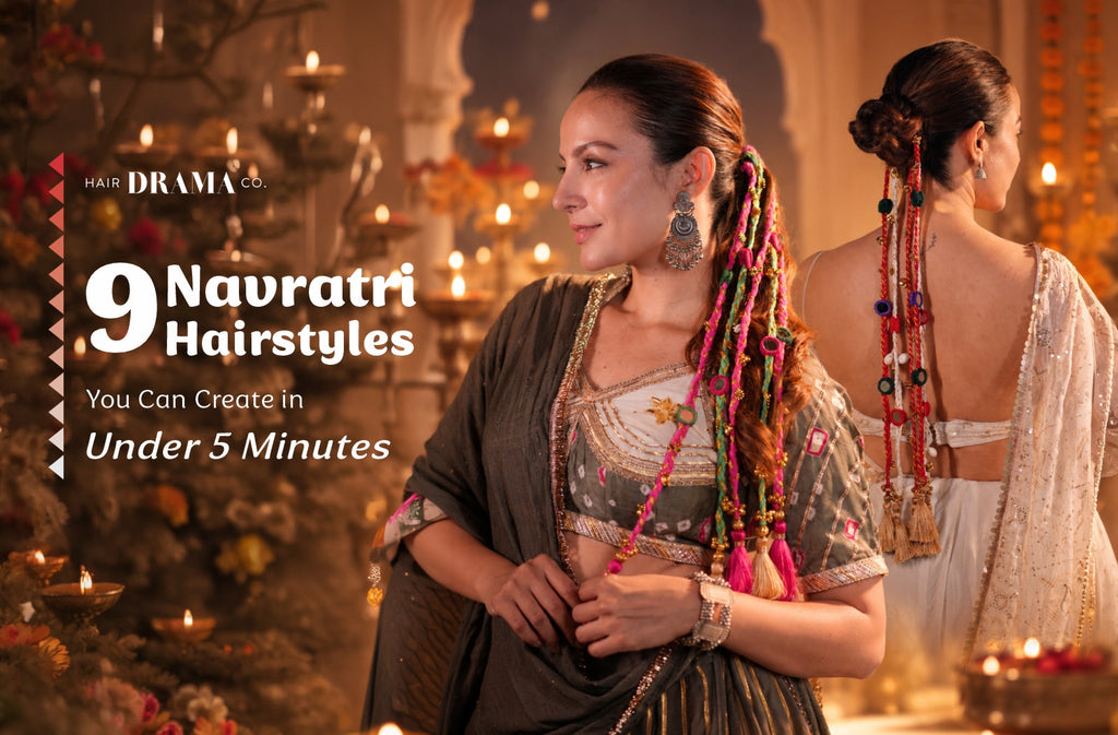 9 Quick & Easy Navratri Hairstyles You Can Create in Under 5 Minutes