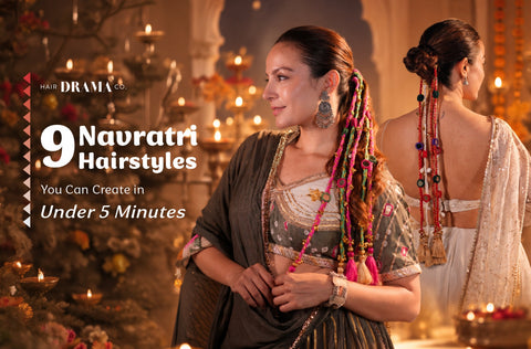 9 Quick & Easy Navratri Hairstyles You Can Create in Under 5 Minutes