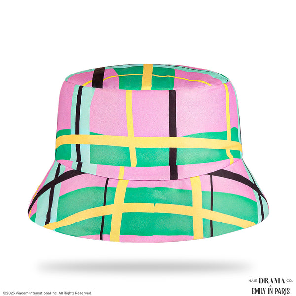HDC x Emily in Paris French Summer Satin Bucket Hat - Multi