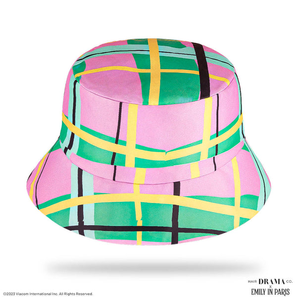 HDC x Emily in Paris French Summer Satin Bucket Hat - Multi