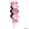 Crystal Shell Hair Band for Women - Shades Of Pink